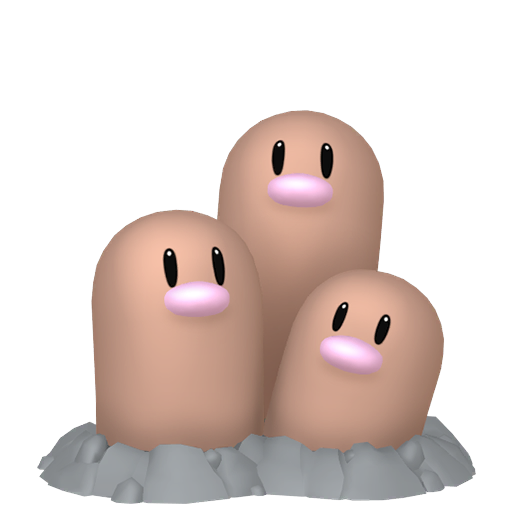 三地鼠 Dugtrio