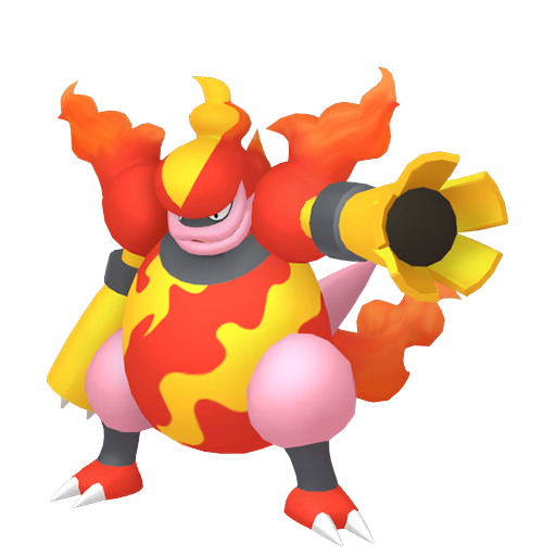 鴨嘴炎獸 Magmortar