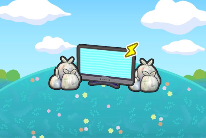 垃圾場的電視
