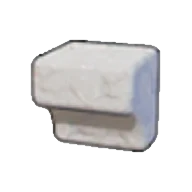 Carved White Rock