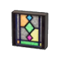 Stained Glass Window Middle